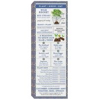 Sow Delicious Slab of Seed - Spicy Rocket